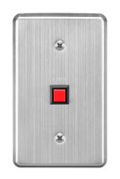 Single call button panel switch
