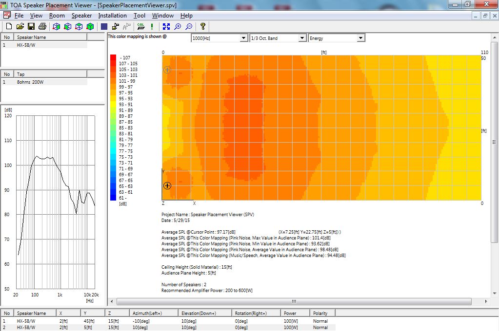 Speaker Placement Viewer Software