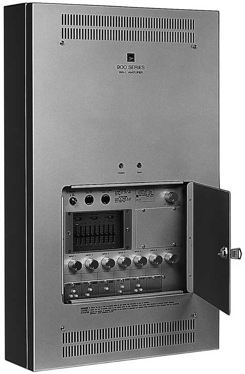 900 Series In-Wall Modular Mixer/Amplifiers